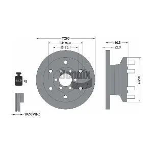 BDS1295 BENDIX Braking