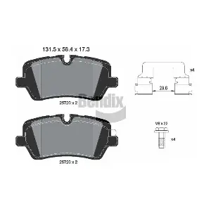BPD1344 BENDIX Braking