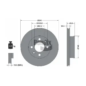 BDS1169 BENDIX Braking