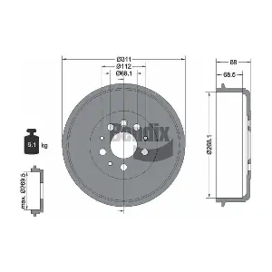 BDM1018 BENDIX Braking