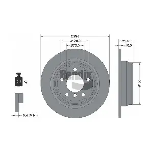 BDS1714 BENDIX Braking