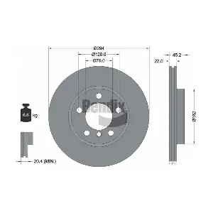 BDS1274HC BENDIX Braking