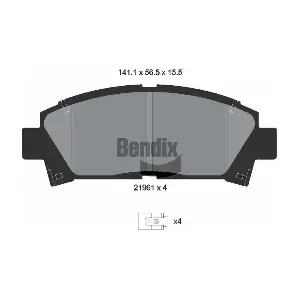 BPD1866 BENDIX Braking