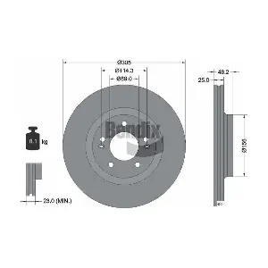 BDS2272 BENDIX Braking