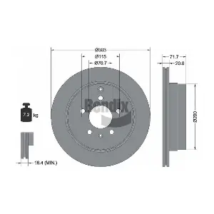 BDS1291 BENDIX Braking