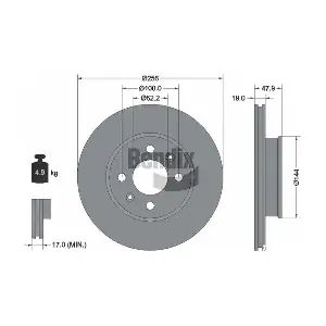 BDS1437 BENDIX Braking