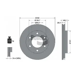BDS1904 BENDIX Braking