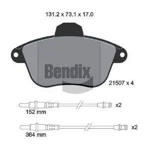 BPD1805 BENDIX Braking