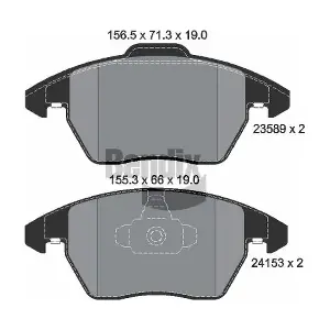 BPD1255 BENDIX Braking