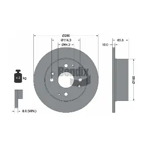 BDS1988 BENDIX Braking