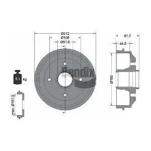 BDM1027 BENDIX Braking