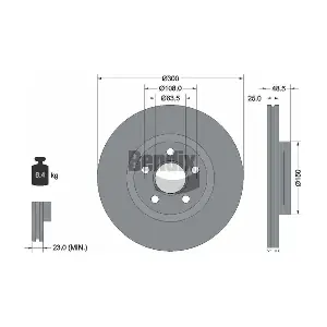 BDS2256 BENDIX Braking