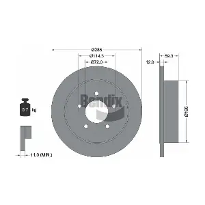 BDS1925 BENDIX Braking