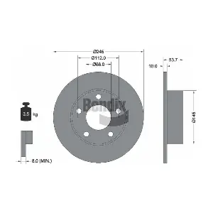 BDS1952 BENDIX Braking
