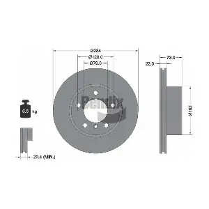 BDS1043 BENDIX Braking