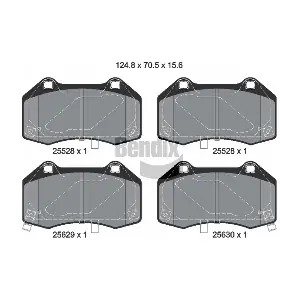 BPD2451 BENDIX Braking