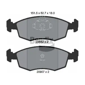 BPD1434 BENDIX Braking