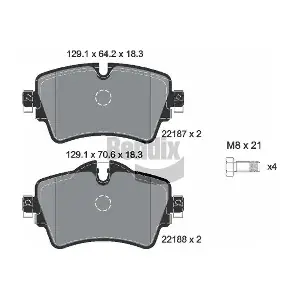BPD1171 BENDIX Braking