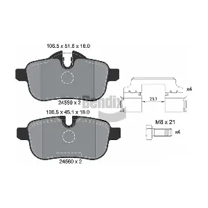 BPD2171 BENDIX Braking