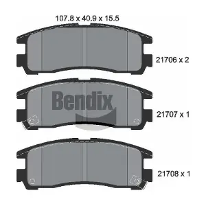 BPD1835 BENDIX Braking