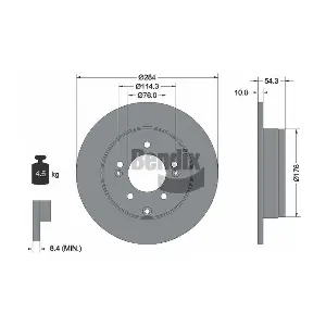 BDS1833 BENDIX Braking