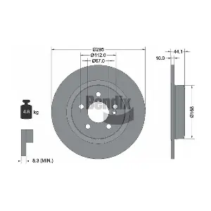 BDS1410 BENDIX Braking