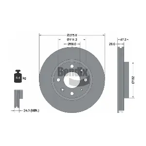 BDS2049 BENDIX Braking