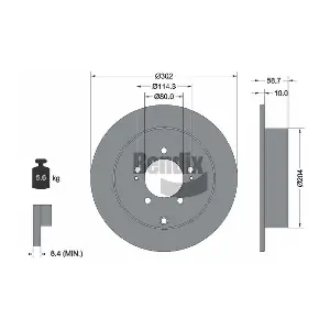 BDS1457 BENDIX Braking