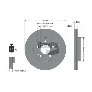 BDS1674 BENDIX Braking
