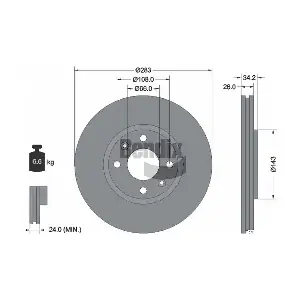 BDS1001 BENDIX Braking