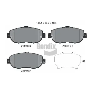 BPD1801 BENDIX Braking
