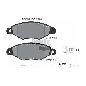 BPD1058 BENDIX Braking