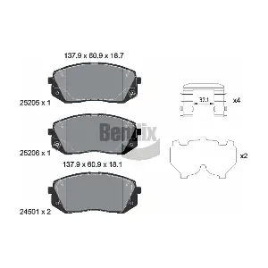 BPD1605 BENDIX Braking