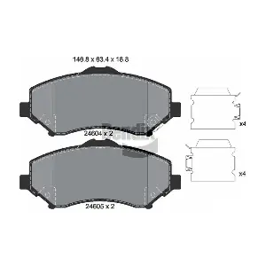 BPD1383 BENDIX Braking