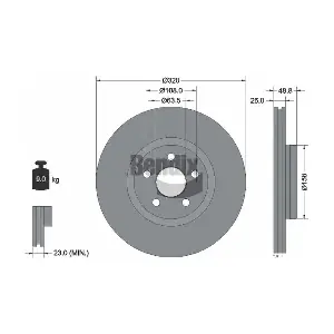 BDS2252 BENDIX Braking