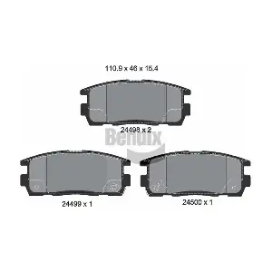 BPD1241 BENDIX Braking