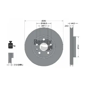 BDS2065 BENDIX Braking