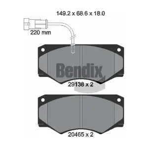BPD2287 BENDIX Braking