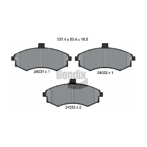 BPD2081 BENDIX Braking