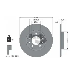 BDS1122 BENDIX Braking