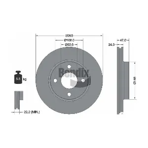 BDS1782 BENDIX Braking