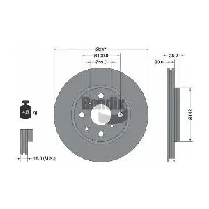 BDS1025 BENDIX Braking