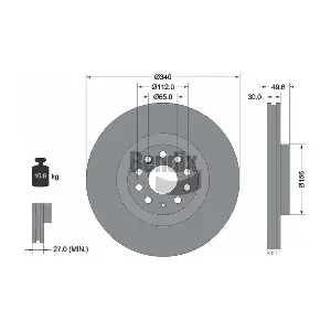 BDS1358HC BENDIX Braking