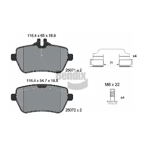 BPD2222 BENDIX Braking