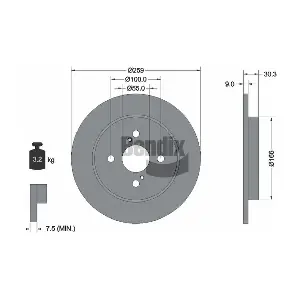 BDS1524 BENDIX Braking