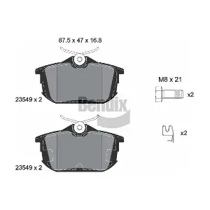 BPD1395 BENDIX Braking