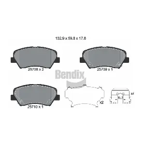 BPD1365 BENDIX Braking