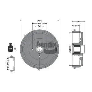 BDM1115 BENDIX Braking