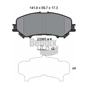 BPD1485 BENDIX Braking