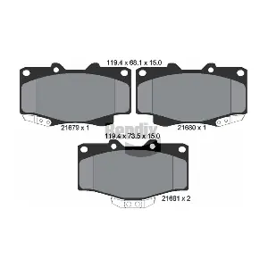 BPD1578 BENDIX Braking